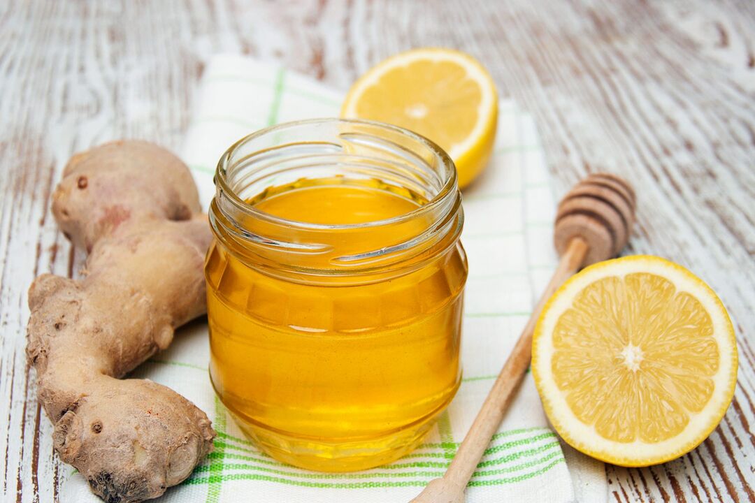 lemon ginger and honey for potency