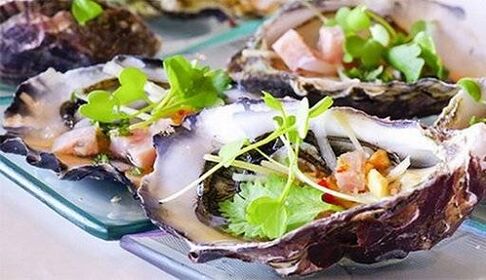 Oysters to increase male power